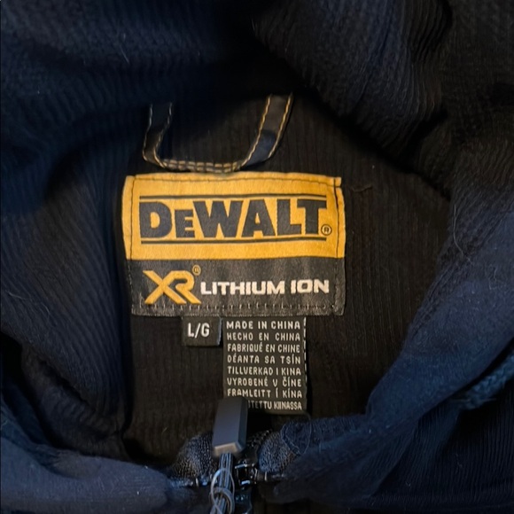 Men's Black Zip-Up Jacket - Picture 2 of 2